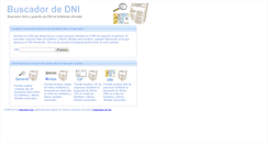 Desktop Screenshot of buscadordni.iboof.com
