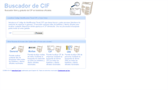 Desktop Screenshot of buscadorcif.iboof.com